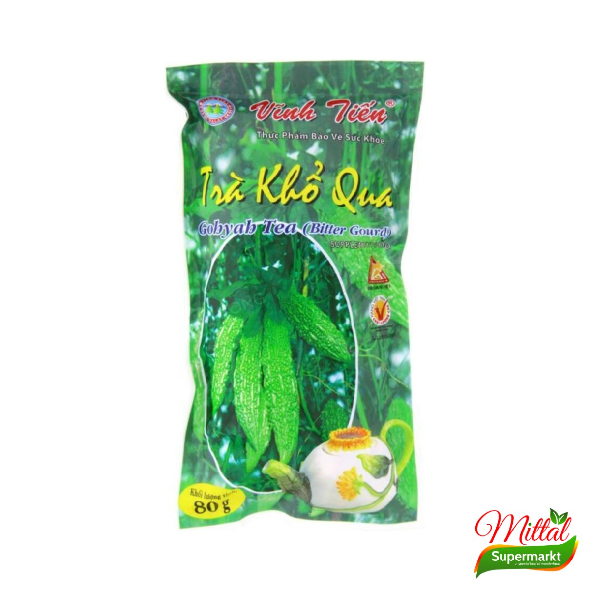 Gobyab Sopropo Thee 80g, Kruidenthee van Bittermeloen (Bitter Gourd Tea)