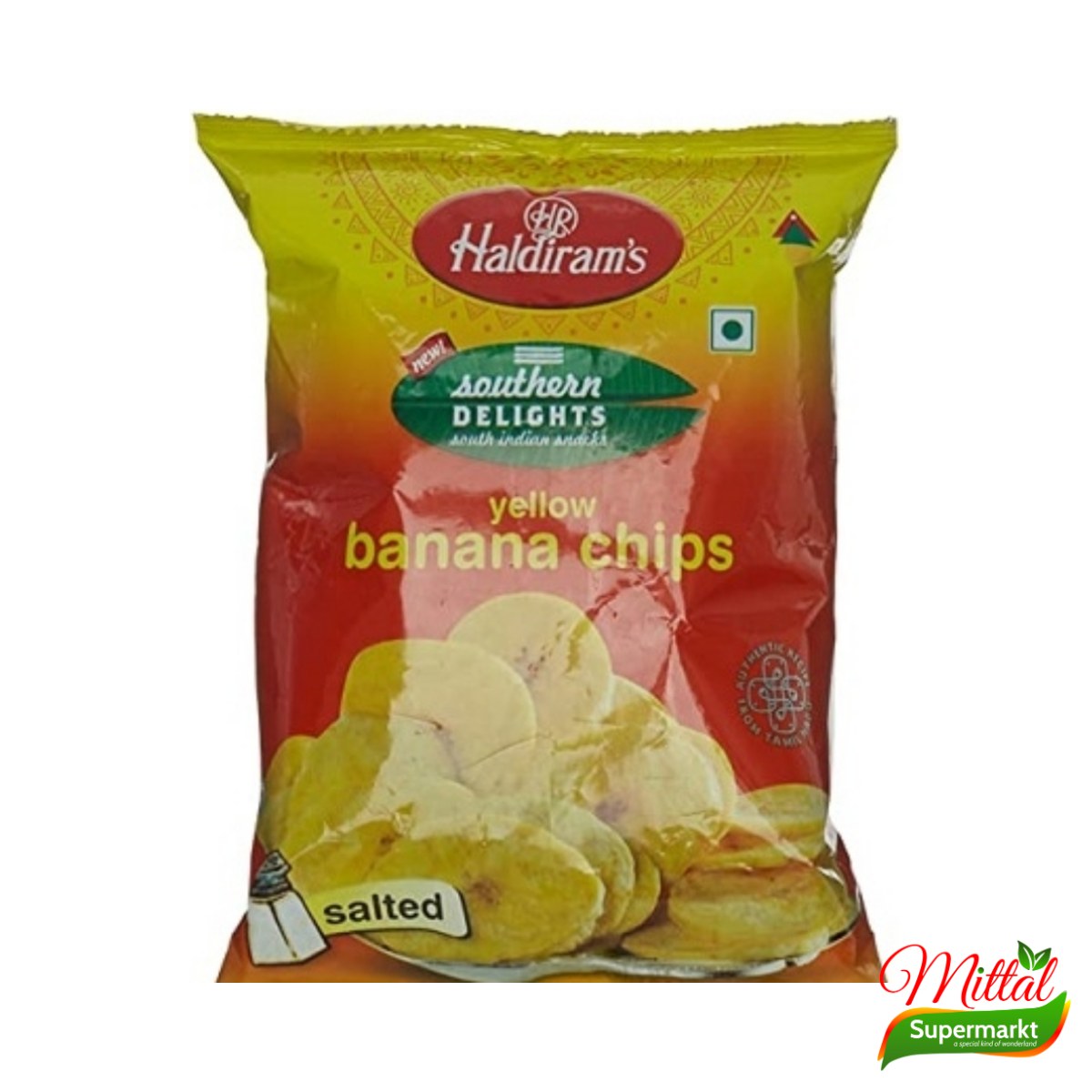 Haldiram's Banana Chips 180g, Krokante Gezouten Bananenchips (Kela Chips)