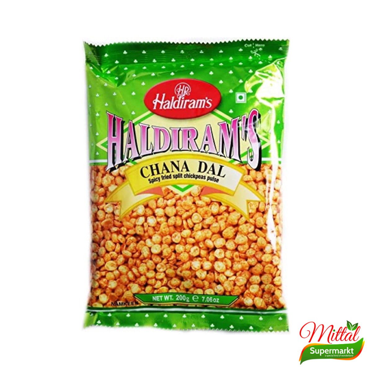 Haldiram's Chana Dal, Krokante Gezouten Kikkererwtensnack (Chana Dal)