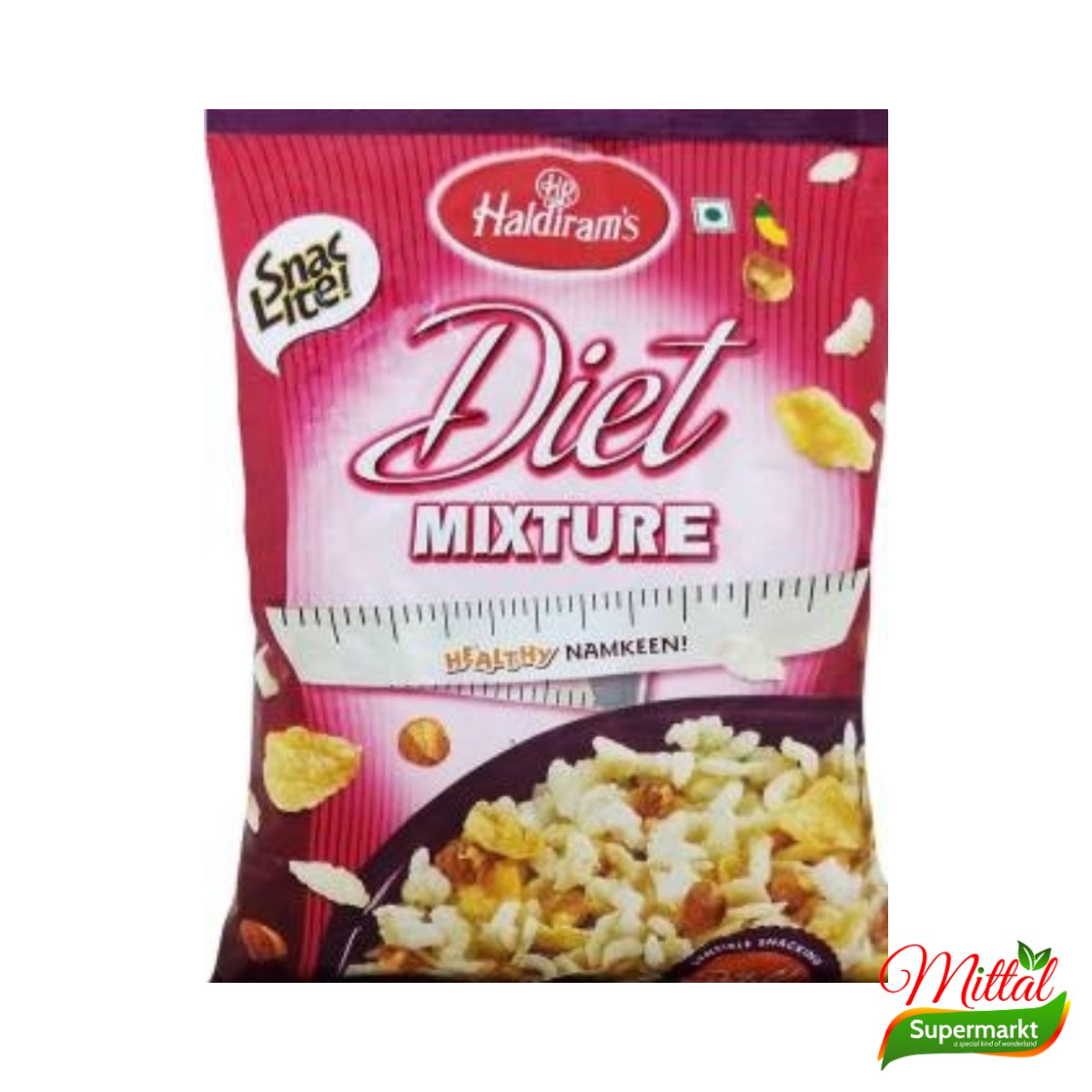 Haldiram's Diet Mixture 180g, Lichte Hartige Snackmix (Diet Mixture) 2 haldiram's diet mixture 180g – Haldiram's Diet Mixture 180g