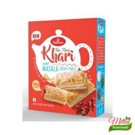 Haldiram's Masala Khari – Hartige Gekruide Bladerdeegkoekjes (Khari Biscuits) | Mittal Supermarkt