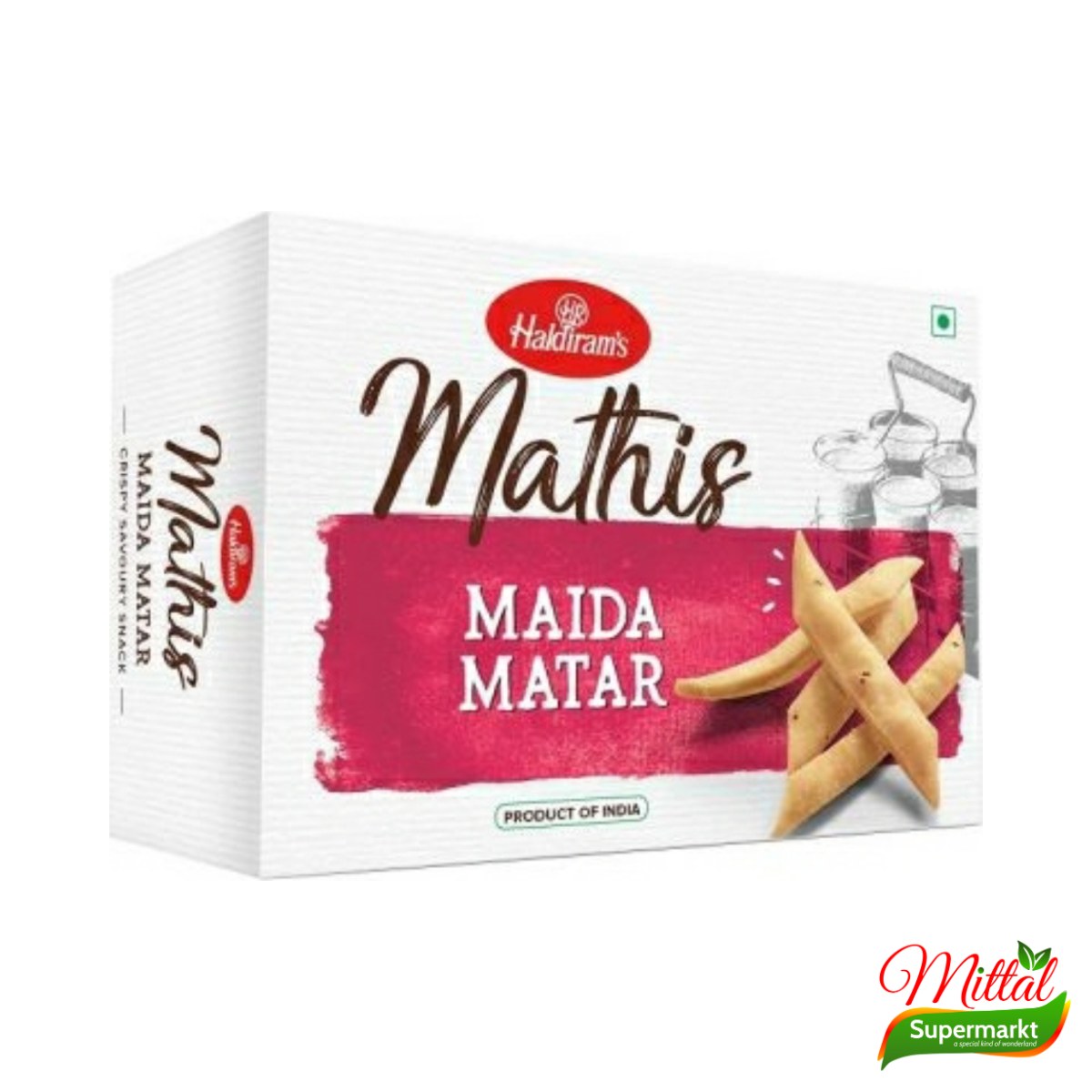 Haldiram's Namak Para, Hartige Krokante Deegreepjes (Namak Para)
