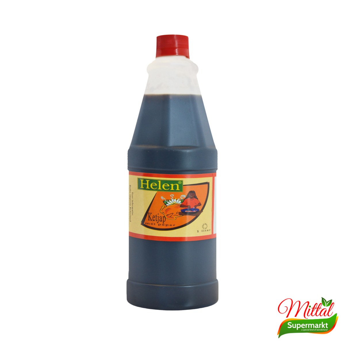 Helen Ketjap met Peper 1L, Zoete Sojasaus met Chili (Spicy Ketjap)