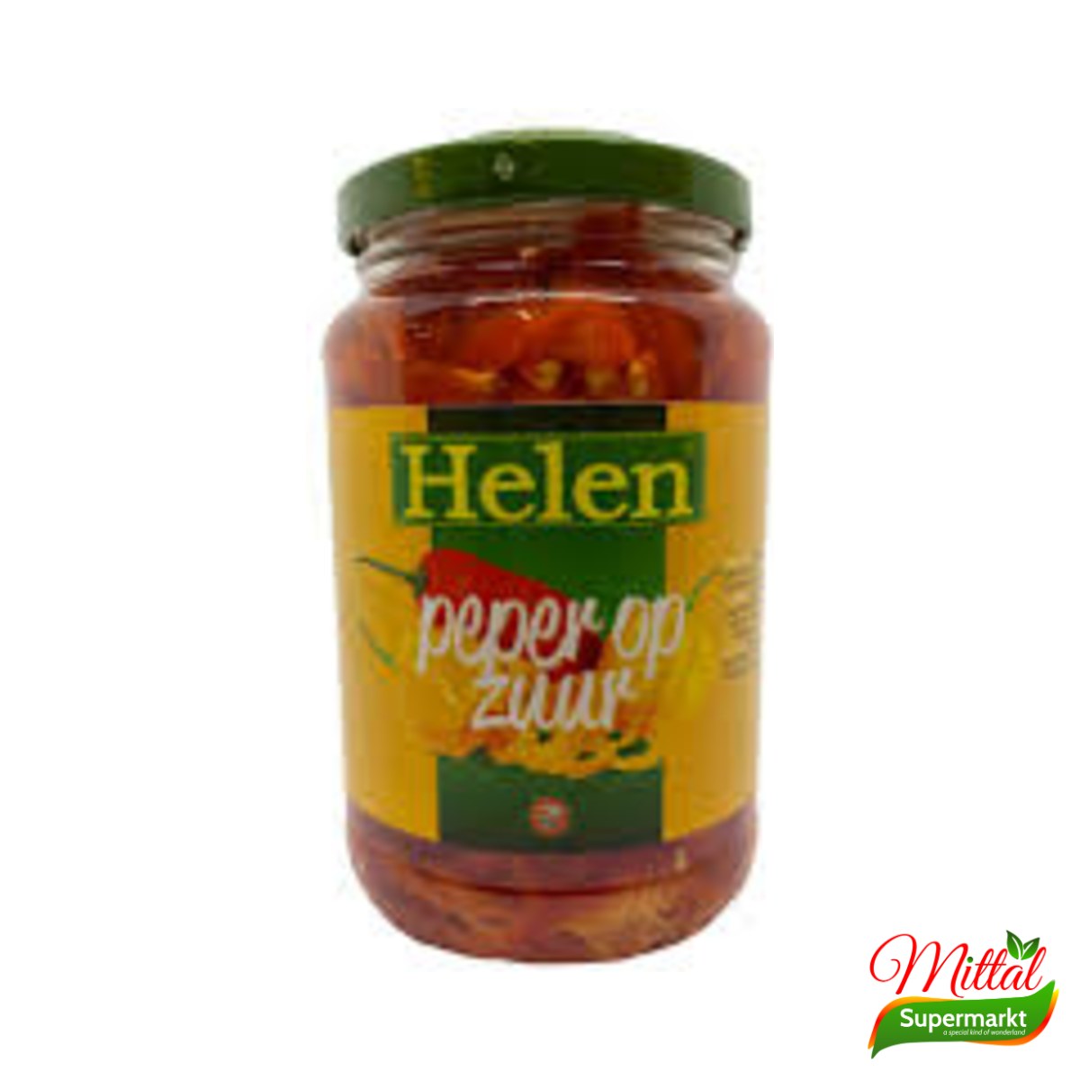 Helen Peper op Zuur 370ml, Ingelegde Pepers (Pickled Peppers)