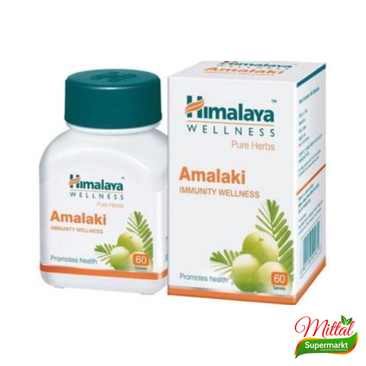 Himalaya Amalaki 60 Capsules, Ayurvedisch Supplement met Amla (Amalaki Capsules)