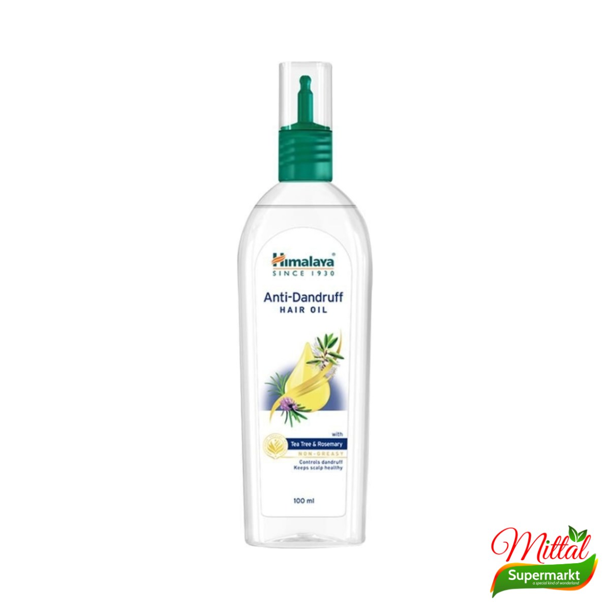 Himalaya Anti-Dandruff Hair Oil 100ml, Kruidenhaarolie voor de Hoofdhuid (Hair Oil)