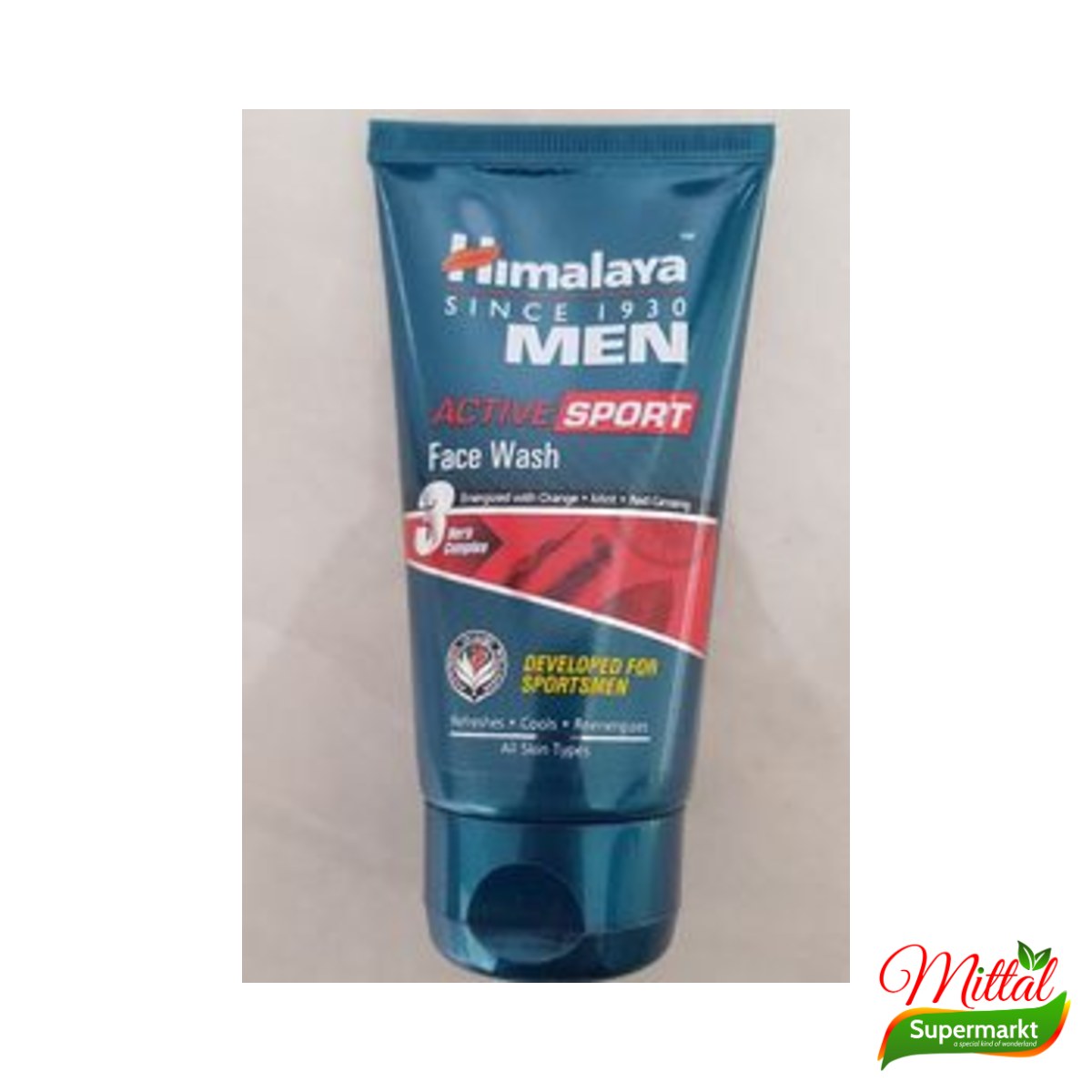 Himalaya Men Active Face Wash 50ml, Gezichtsreiniger voor Mannen (Face Wash)