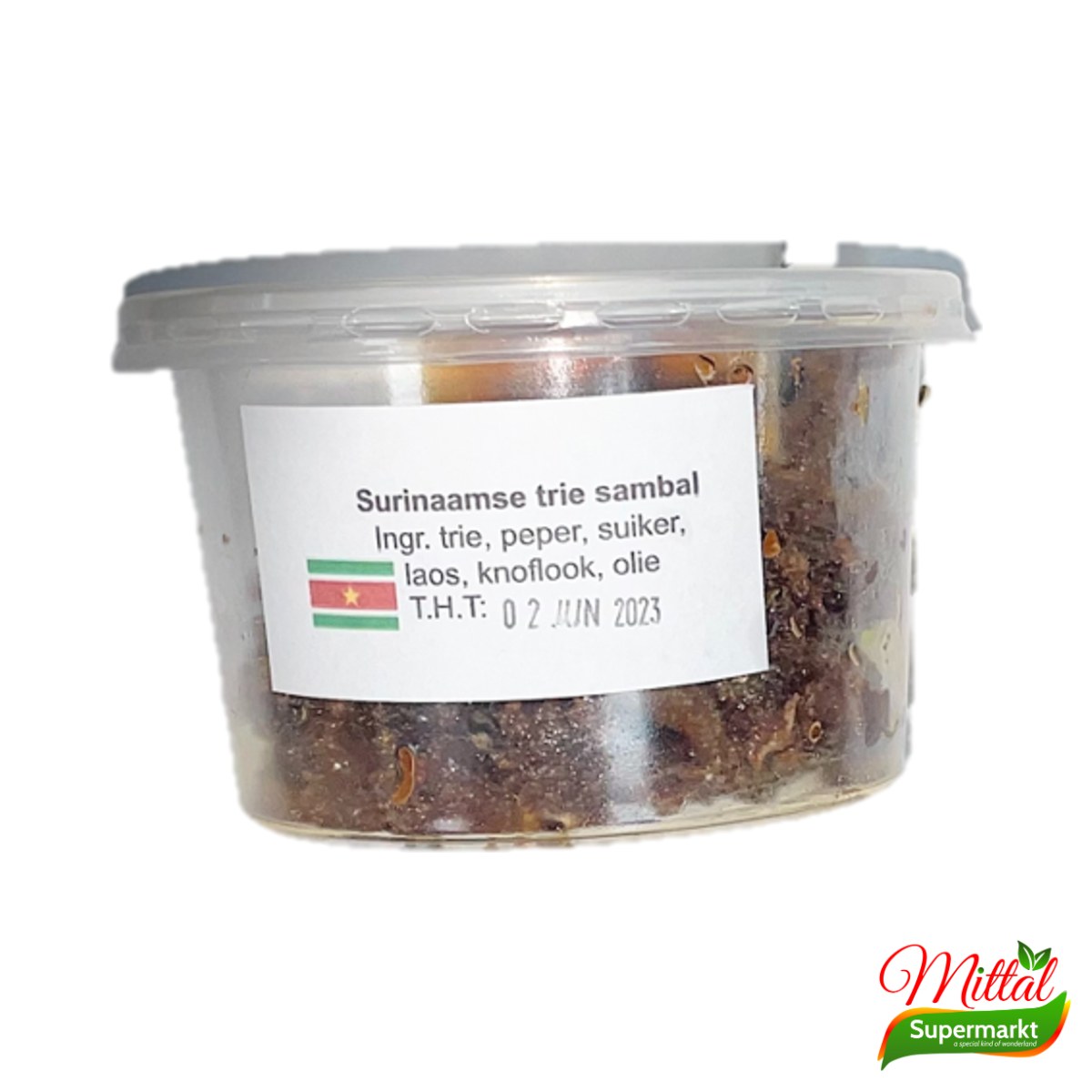 Huisgemaakte Trie Sambal, Surinaamse Sambal met Gedroogde Vis (Dried Fish Sambal)