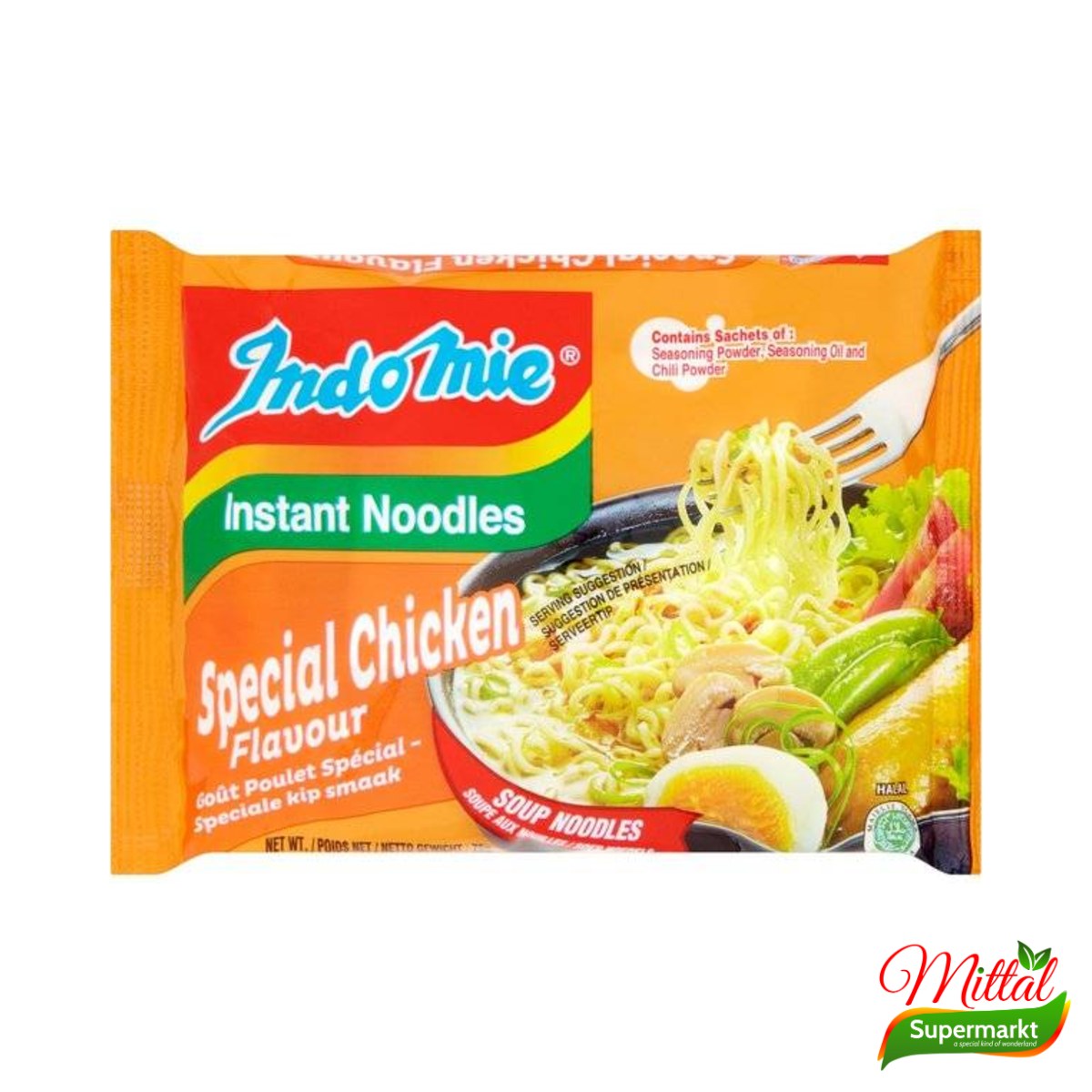 Indomie Special Chicken, Aromatische Instant Noedels (Instant Noodles)
