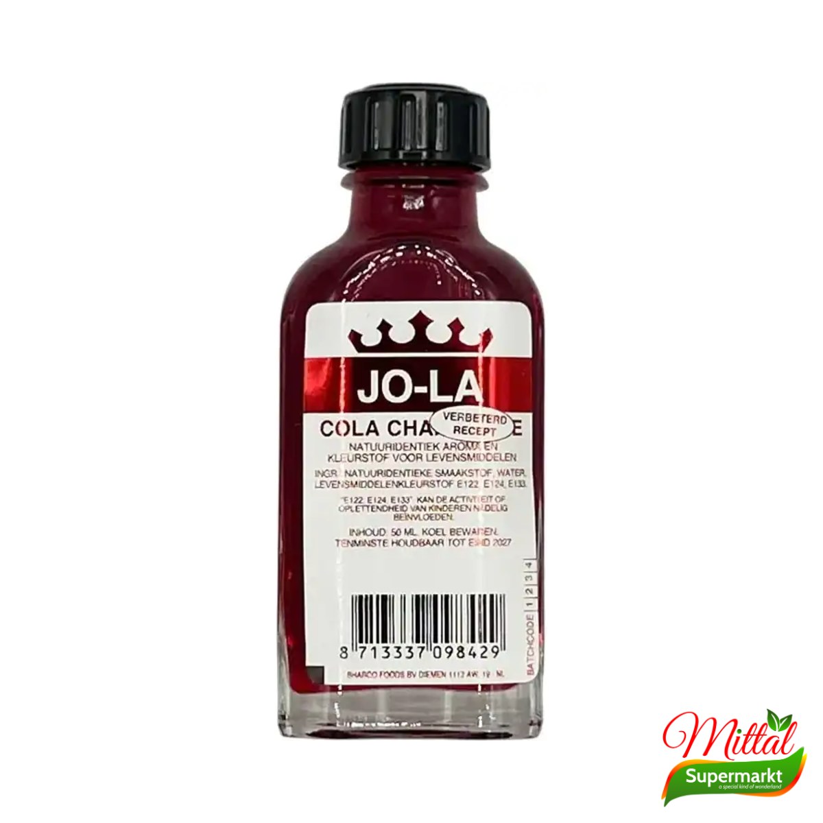 Jo-La Cola Champagne Essence 50ml, Geconcentreerd Aroma voor Gebak en Dranken (Cola Champagne Essence)