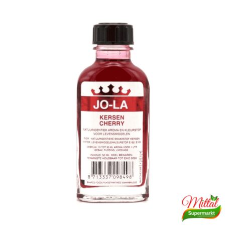 Jo-La Kersen Essence 50ml, Geconcentreerd Kersenaroma voor Bakken (Cherry Essence)