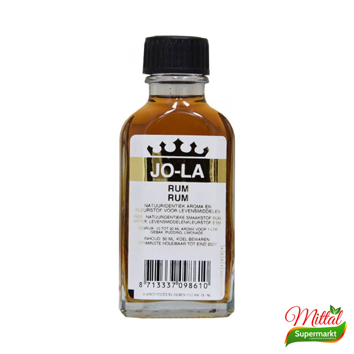 Jo-La Rum Essence, Alcoholvrij Rumaroma (Rum Essence)