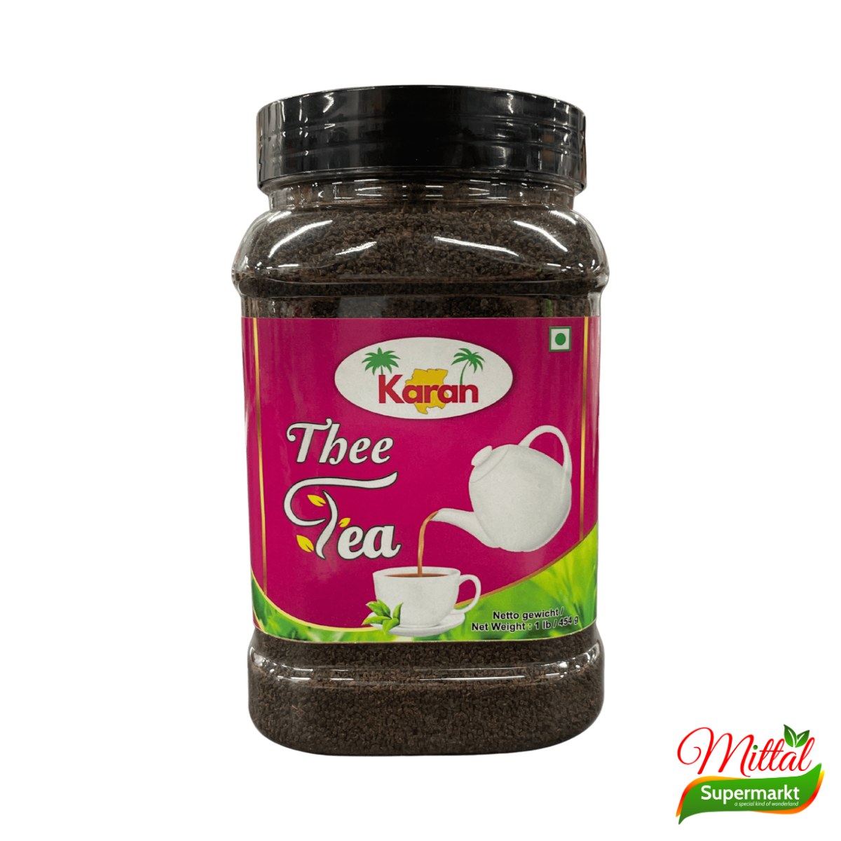 Karan Indiase Thee 454g, Losse Zwarte Thee voor Chai (Indian Tea)