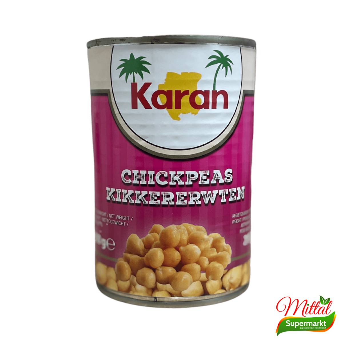 Karan Kikkererwten 400g, Gedroogde Kikkererwten (Kabuli Chana)