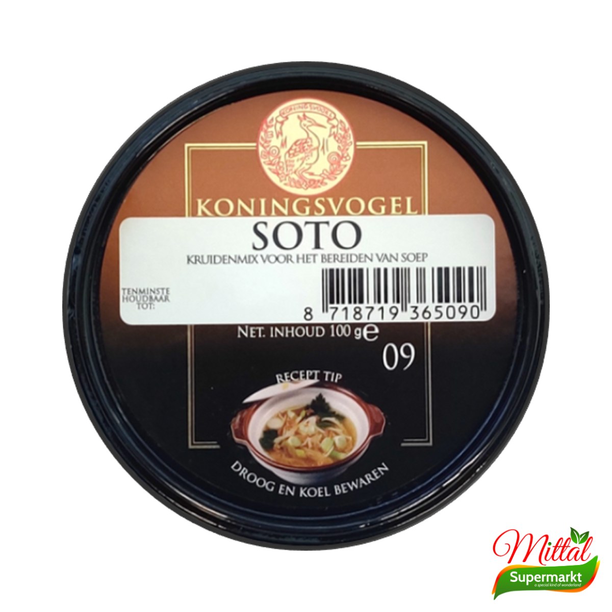 Koningsvogel Soto 100g, Kruidenmix voor Sotosoep (Soto Spice Mix)