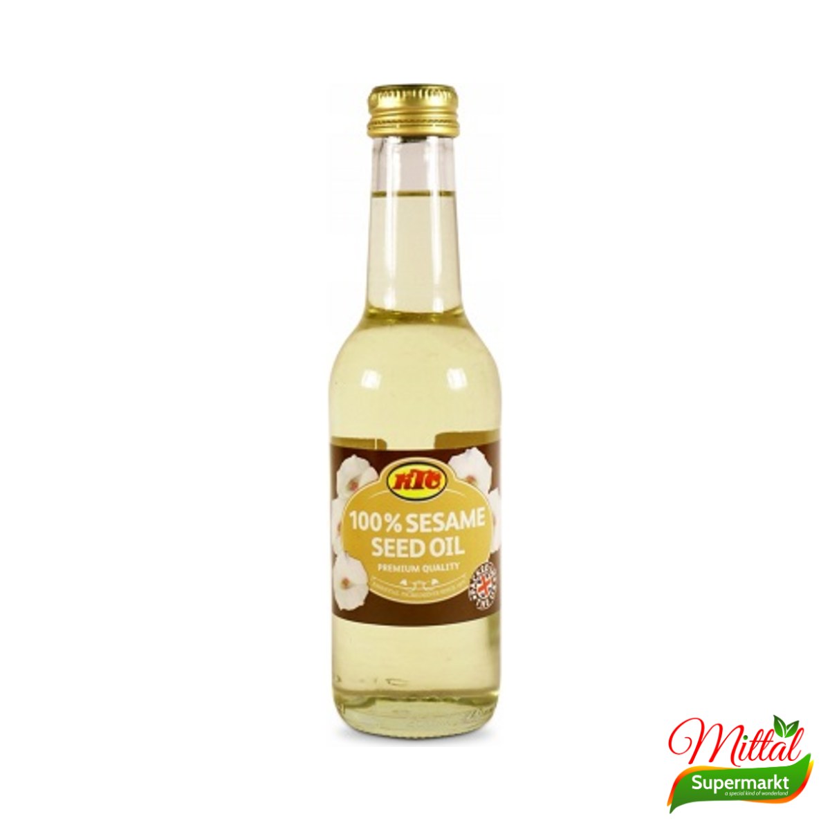KTC Sesame Oil 250ml, Pure Sesamolie (Til Ka Tel)