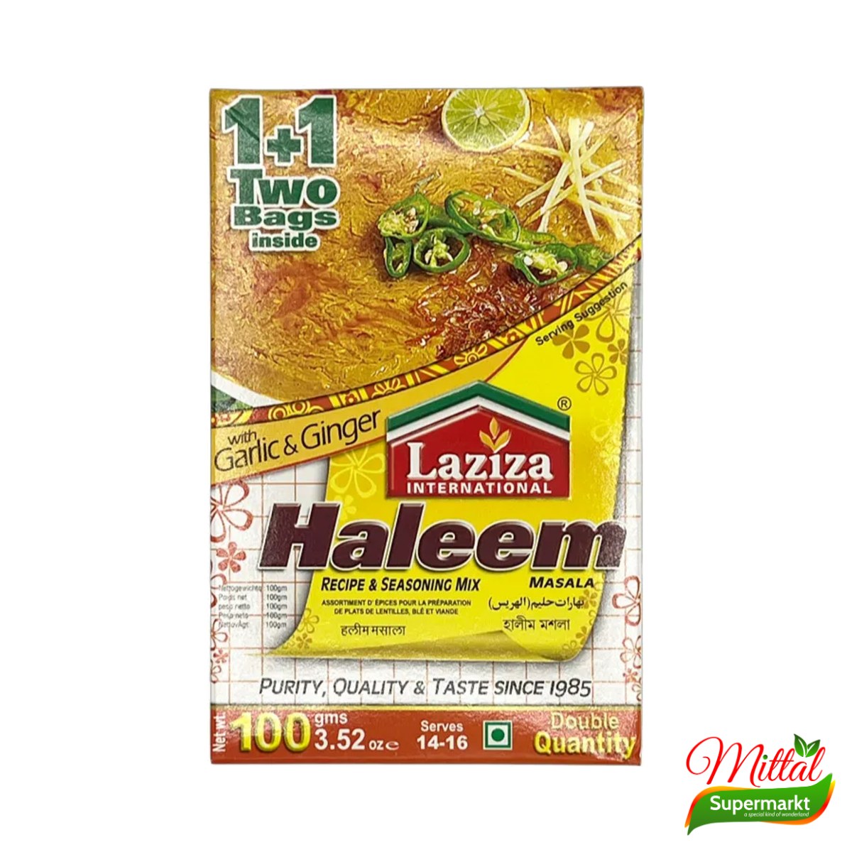Laziza Haleem 100g, Kruidenmix voor Haleem (Haleem Masala)