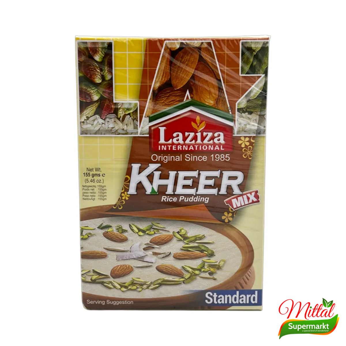 Laziza Kheer Mix, Dessertmix voor Indiase Rijstpudding (Kheer Mix)