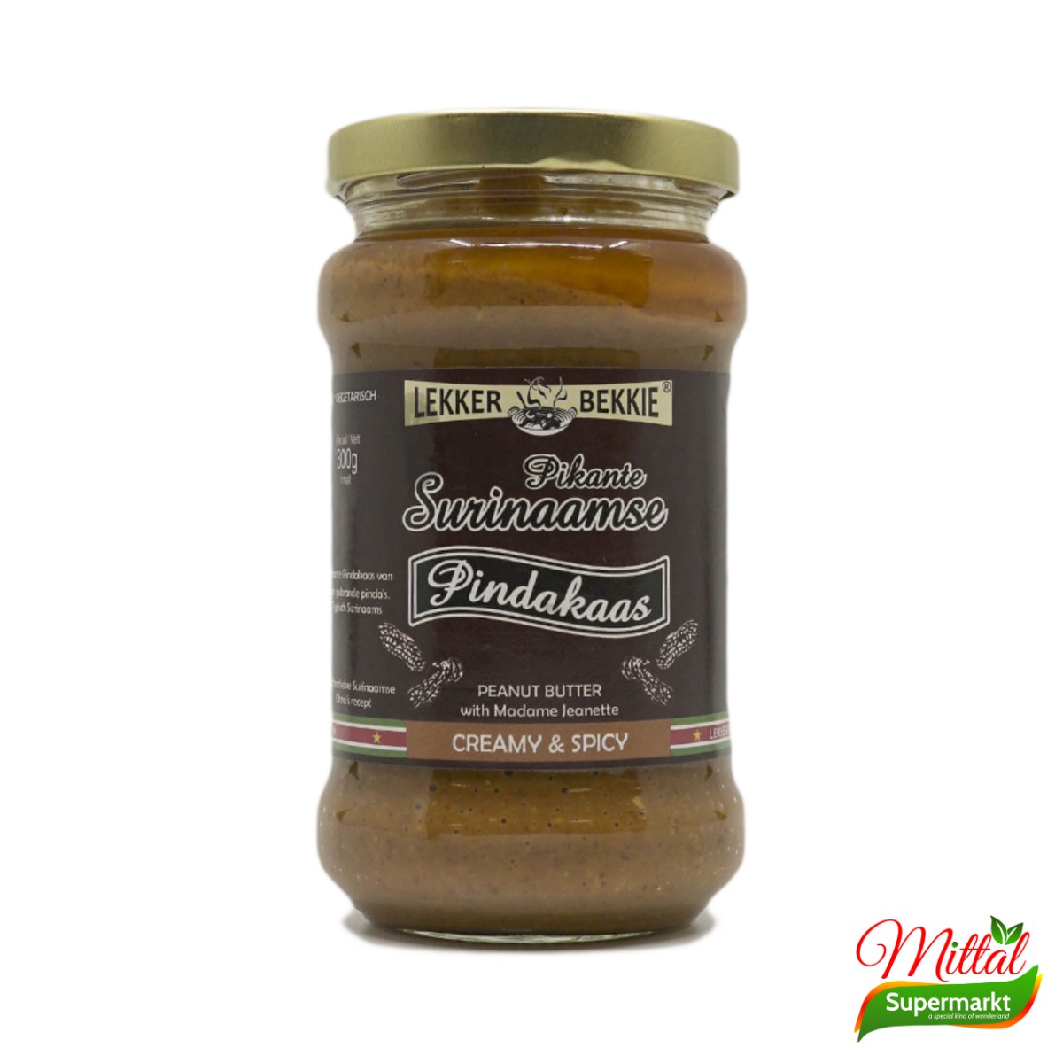 LB Pindakaas 300g, Romige Pindakaas (Peanut Butter)