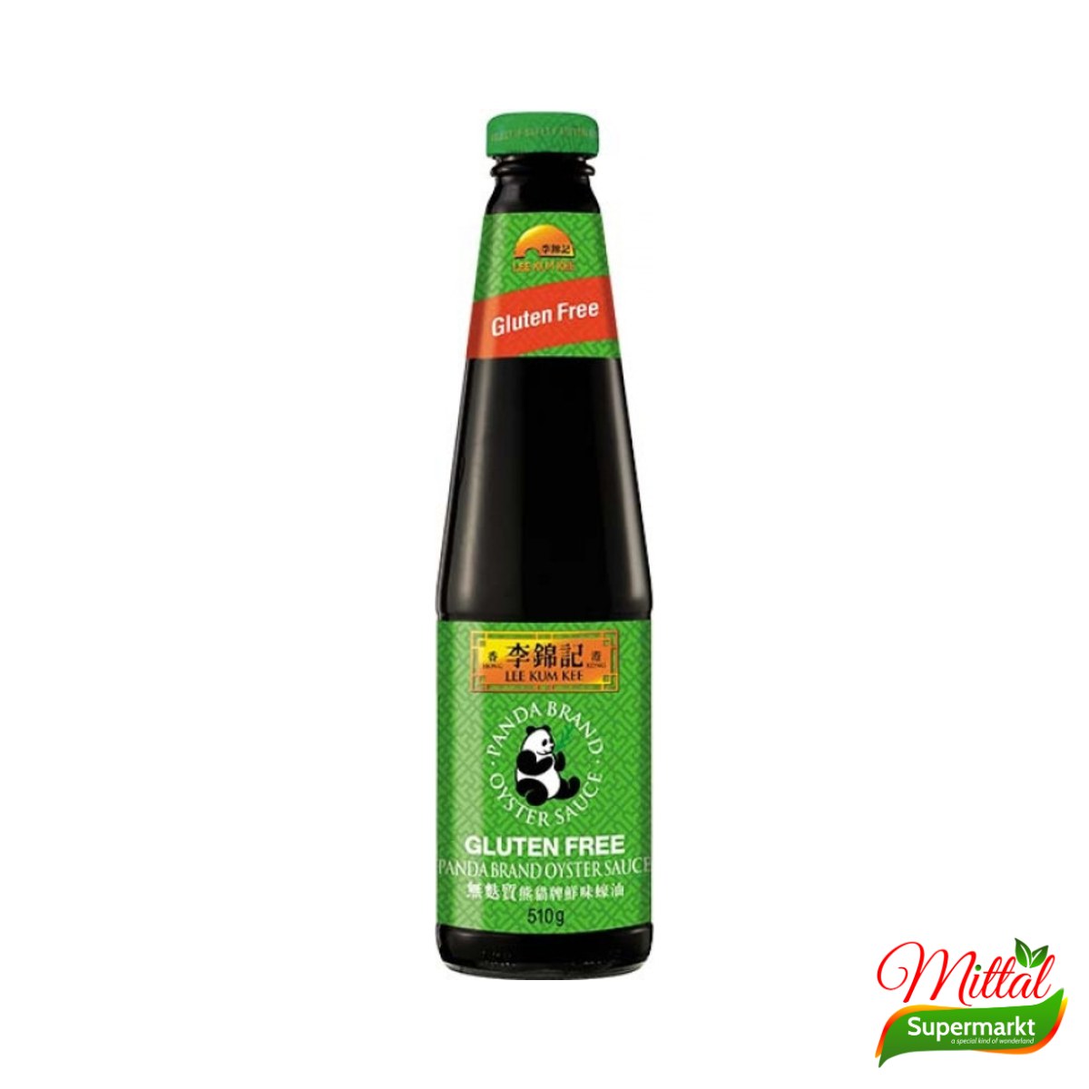 Lee Kum Kee Oestersaus Glutenvrij 510g, Glutenvrije Oestersaus (Gluten Free Oyster Sauce)