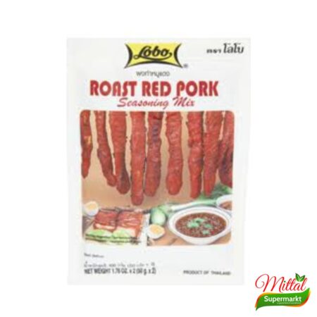 Lobo Roast Red Pork 100g – Kruidenmix voor Char Siu (Roast Red Pork Seasoning) | Mittal Supermarkt