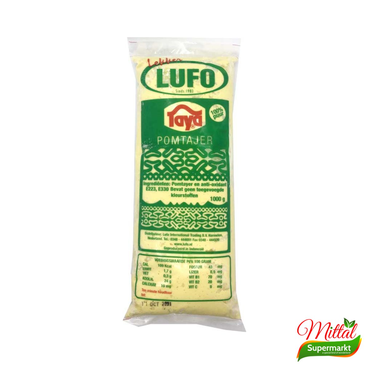 Lufo Pom 1kg, Kant-en-klare Surinaamse Pom (Pom Casserole)