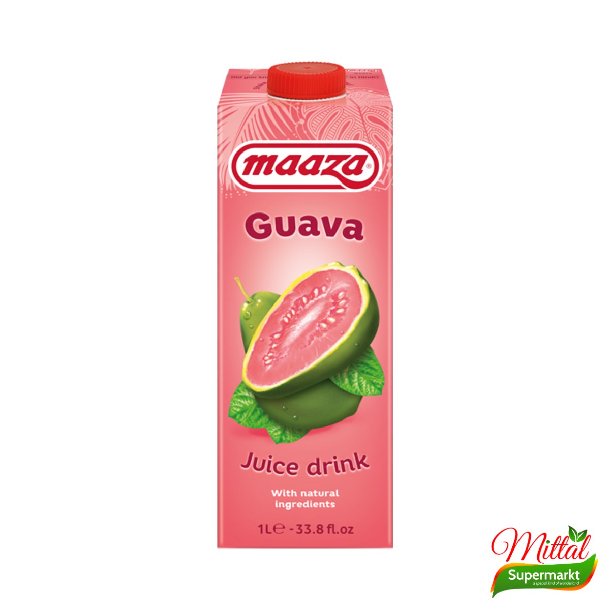 Maaza Guave 1L, Fruitdrank met Guave (Guava Drink)