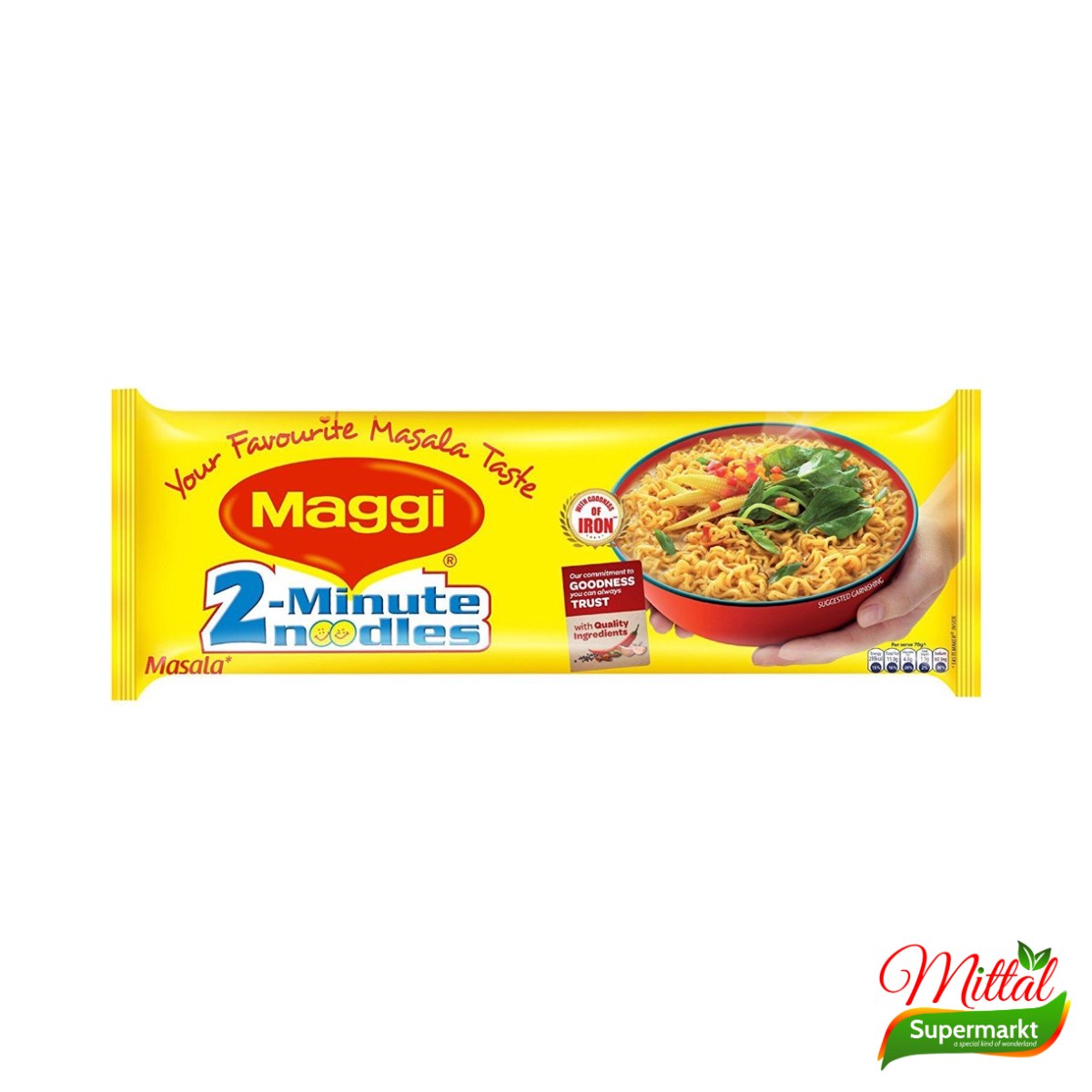 Maggi Masala Noodles 6-Pack 420g, Instant Noedels Voordeelpak (Instant Noodles)