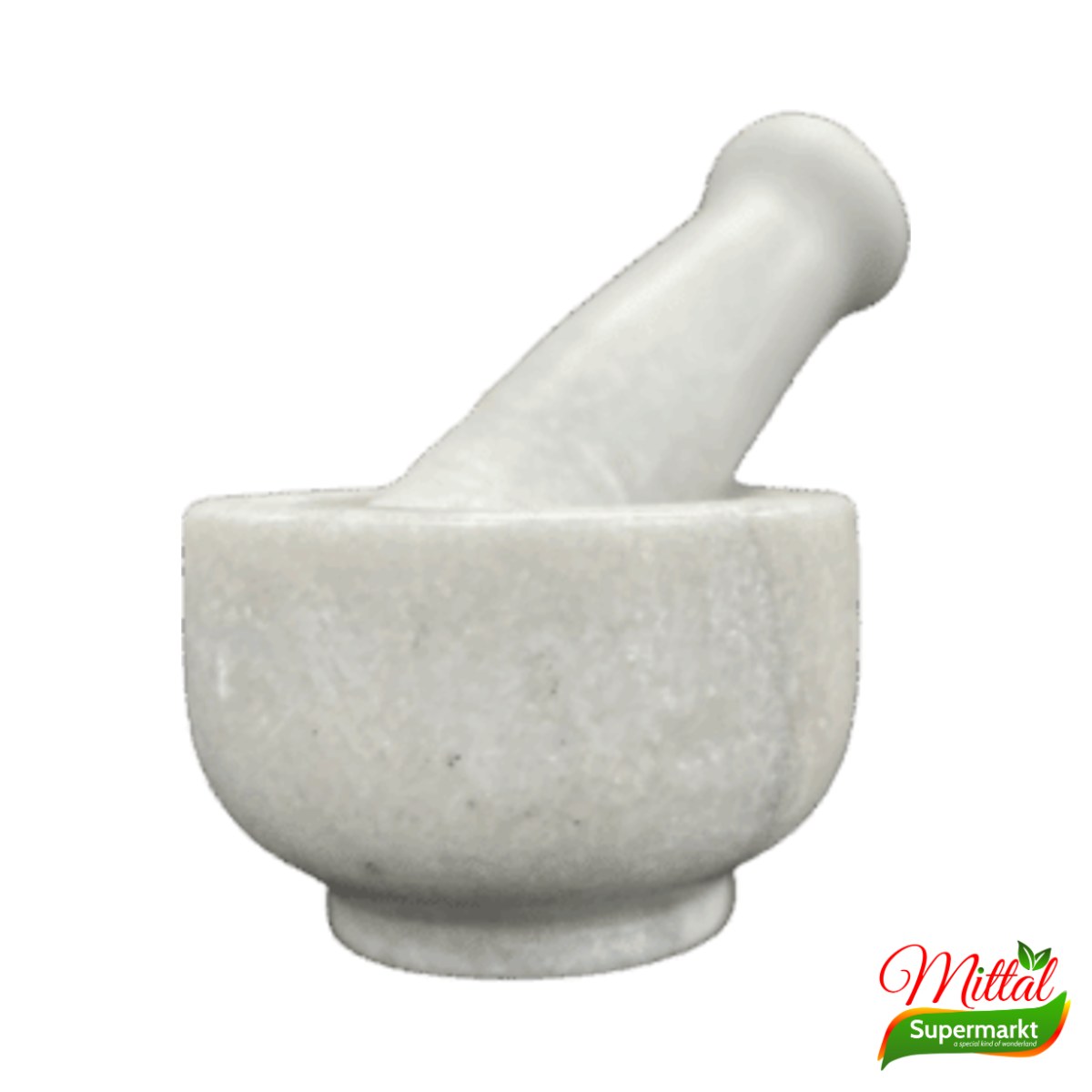 Marmeren Stamper 9,5cm, Vijzel voor Kruiden en Specerijen (Marble Mortar)