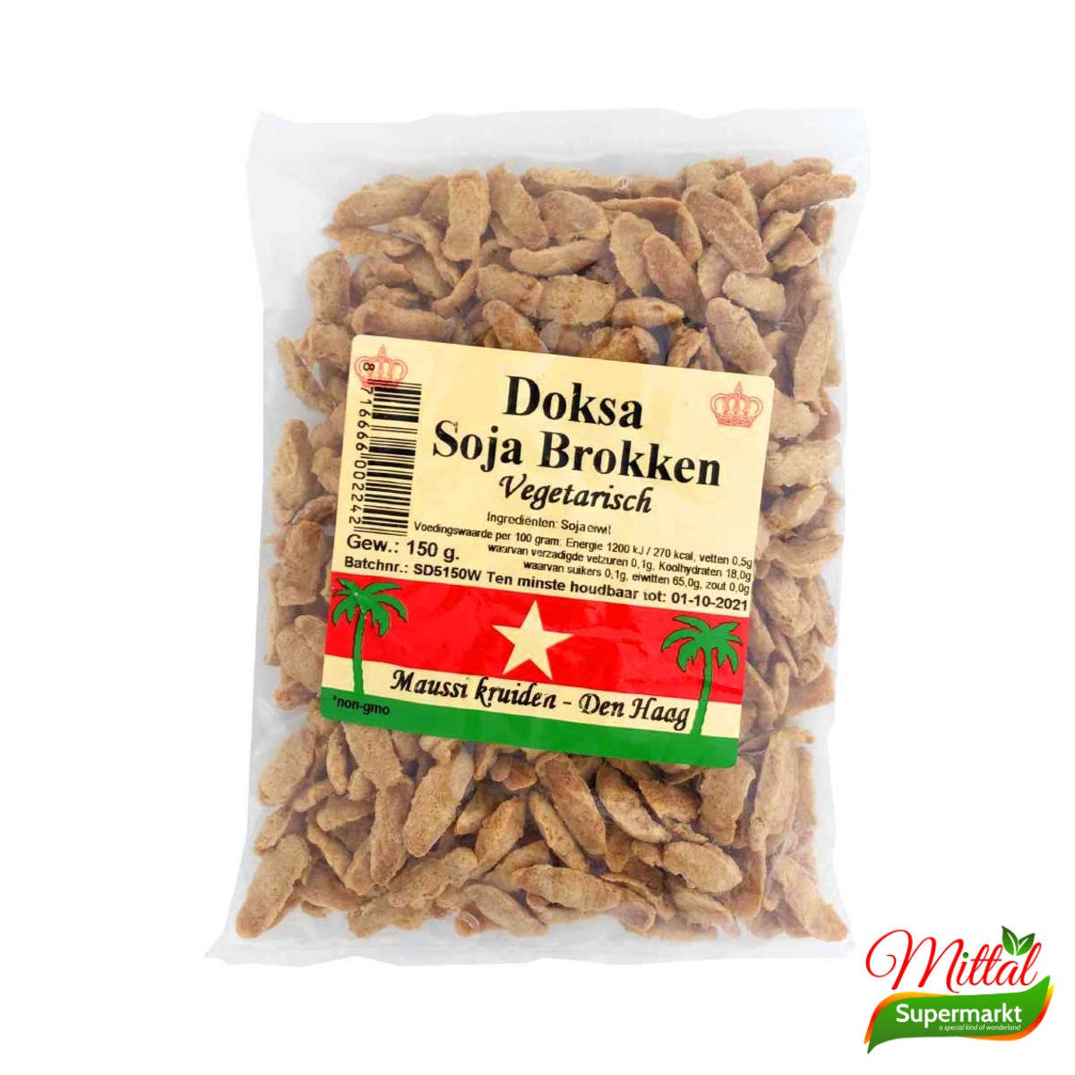 Maussi Soja Doksa 150g, Plantaardig Alternatief voor Eend (Soya Duck Pieces)