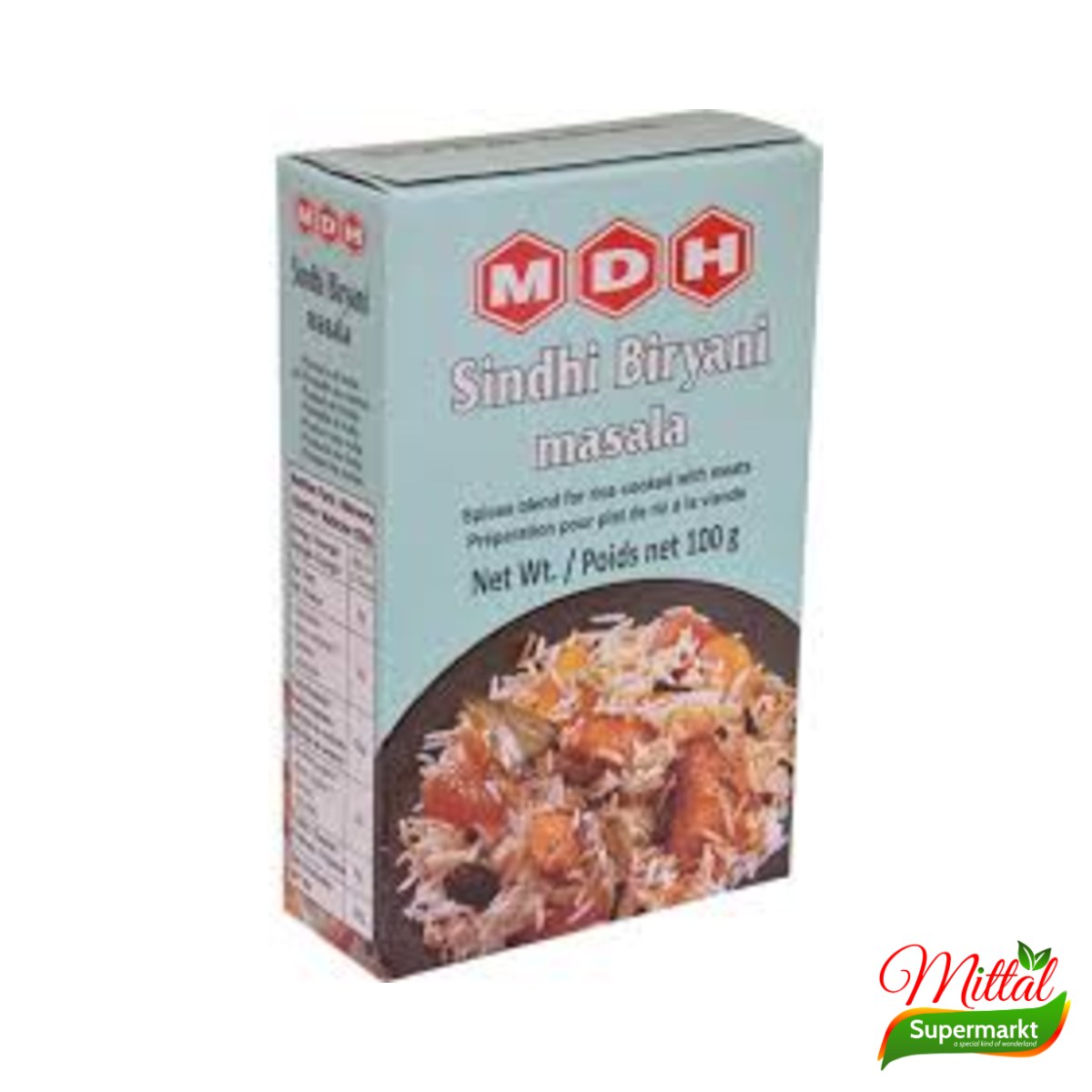 MDH Sindhi Biryani Masala 100g, Kruidenmix voor Sindhi Biryani (Sindhi Biryani Masala) 2 mdh sindhi biryani masala 100g – MDH Sindhi Biryani Masala 100g