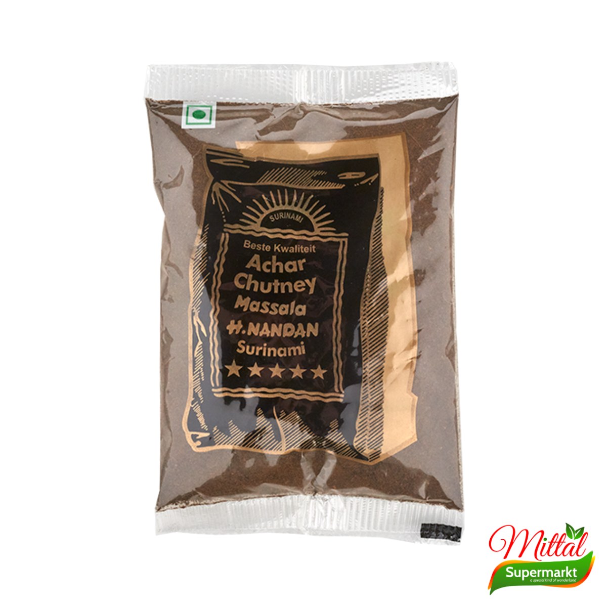 Nandan Chutney Masala 80g, Kruidenmix voor Chutney en Dips (Chutney Masala)