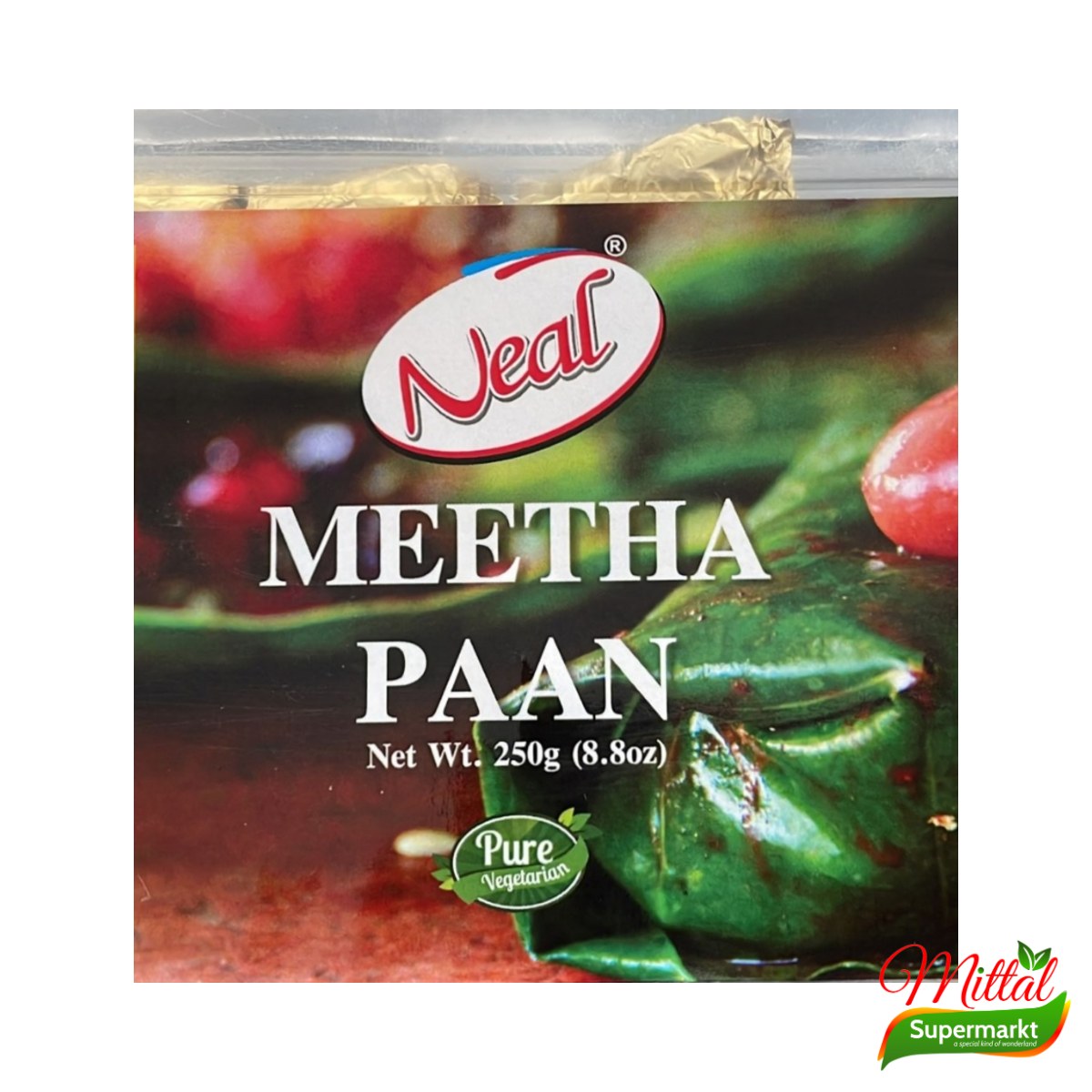 Neal Meetha Paan 250g, Zoete Paan Mondverfrisser (Meetha Paan)