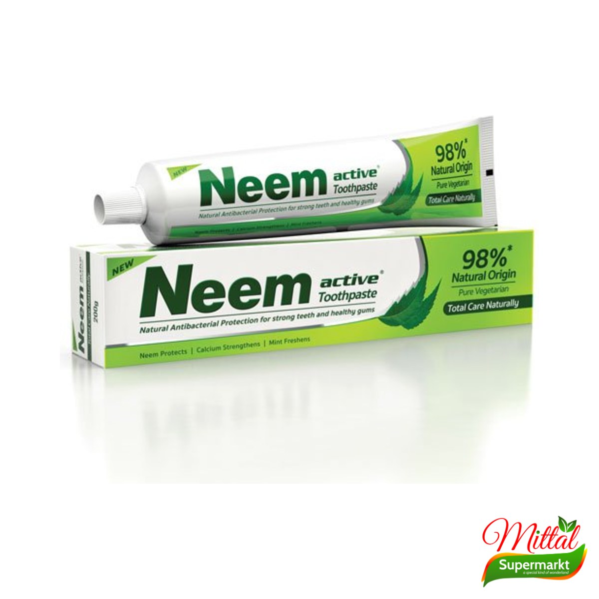 Neem Active Tandpasta 200g, Kruidentandpasta met Neem (Neem Toothpaste)