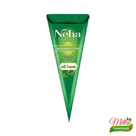 Neha Mehendi Cone 25g – Henna Cone voor Handversiering (Mehndi Cone) | Mittal Supermarkt