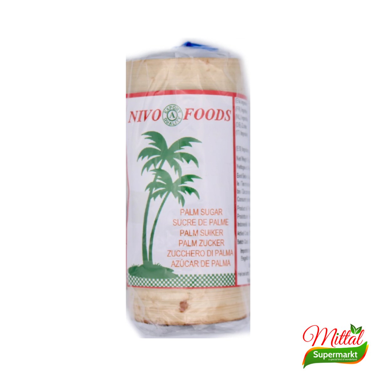 Nivo Palmsuiker 250g, Traditionele Palmsuiker (Palm Sugar) 2 nivo palmsuiker 250g – Nivo Palmsuiker 250g