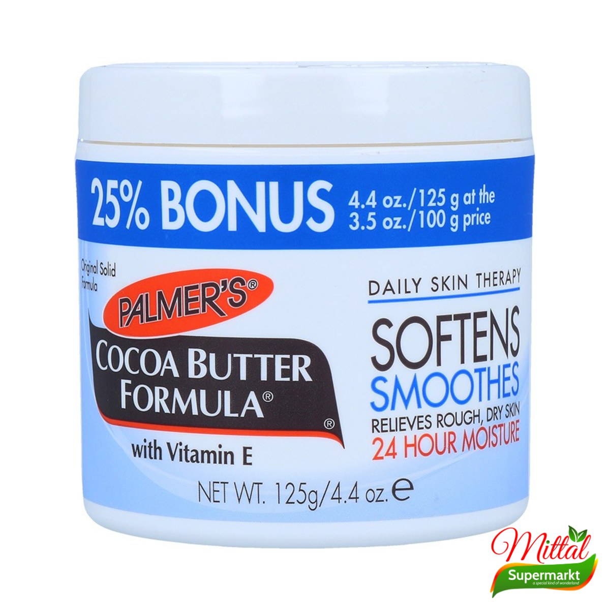 Palmer's Cocoa Butter 125g, Verzorgende Crème met Cacaoboter (Cocoa Butter Formula)