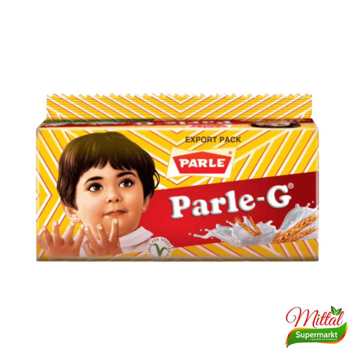 Parle-G 79,9g, Klassieke Glucose Koekjes met Melk en Tarwe (Glucose Biscuits)