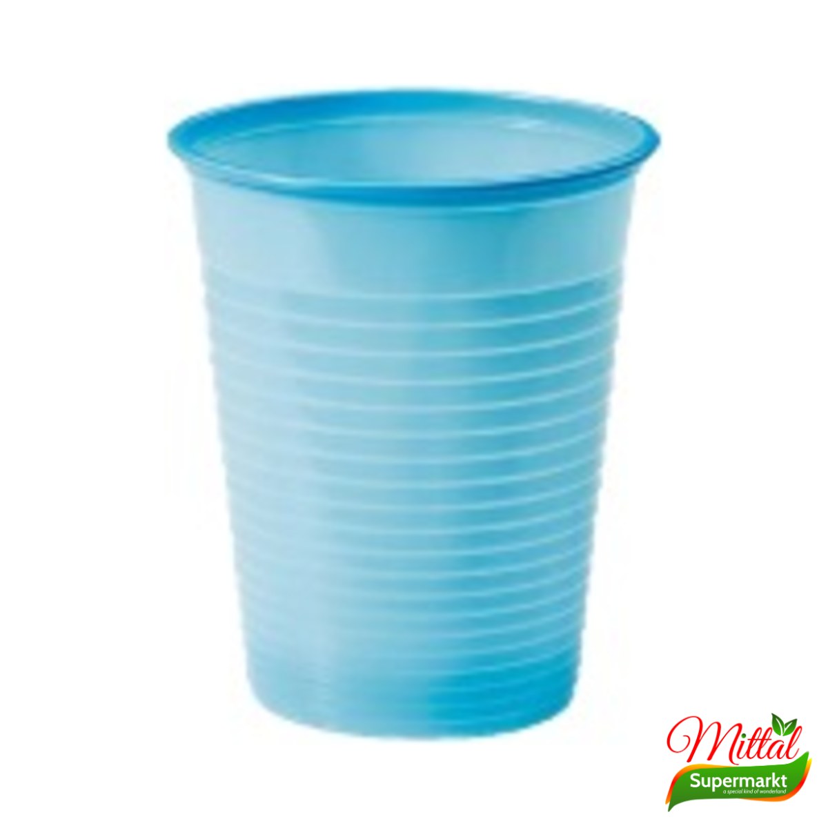 Poppy Blauwe Bekers 25 Stuks, Wegwerpbekers (Disposable Cups)