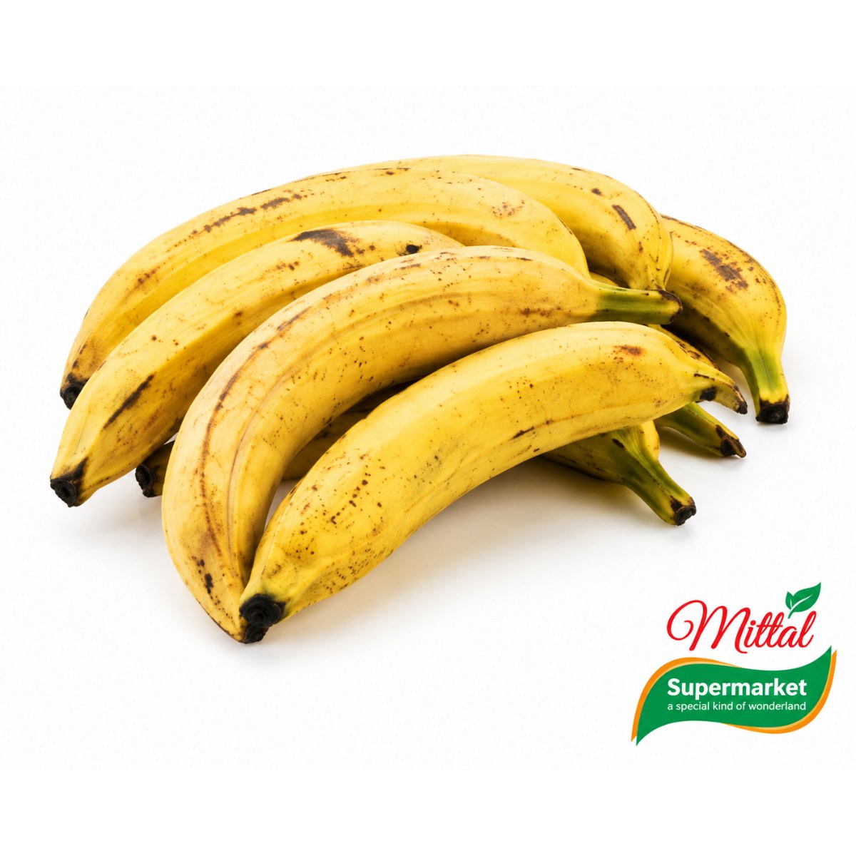 Rijpe Gele Bakbanaan (Plantain) per Kilo, Zoet en Zacht