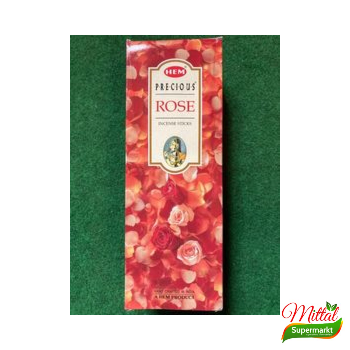 Roos Wierookstokjes 20 Stuks, Agarbatti voor Puja (Rose Incense)