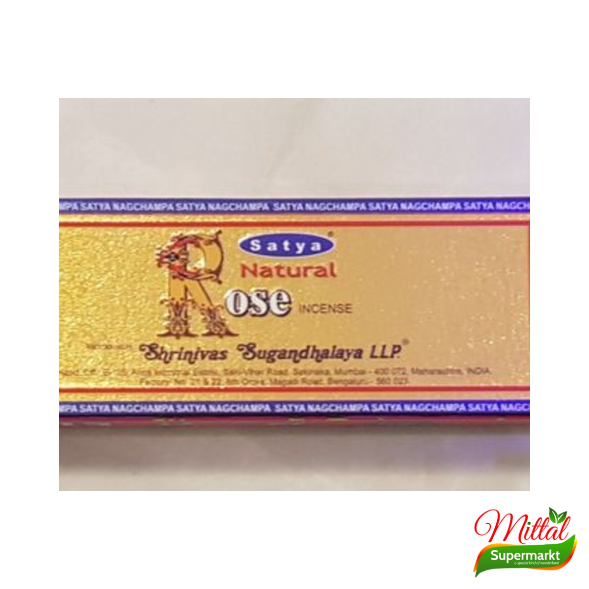Satya Roos Wierookstokjes, Indiase Agarbatti (Rose Incense)