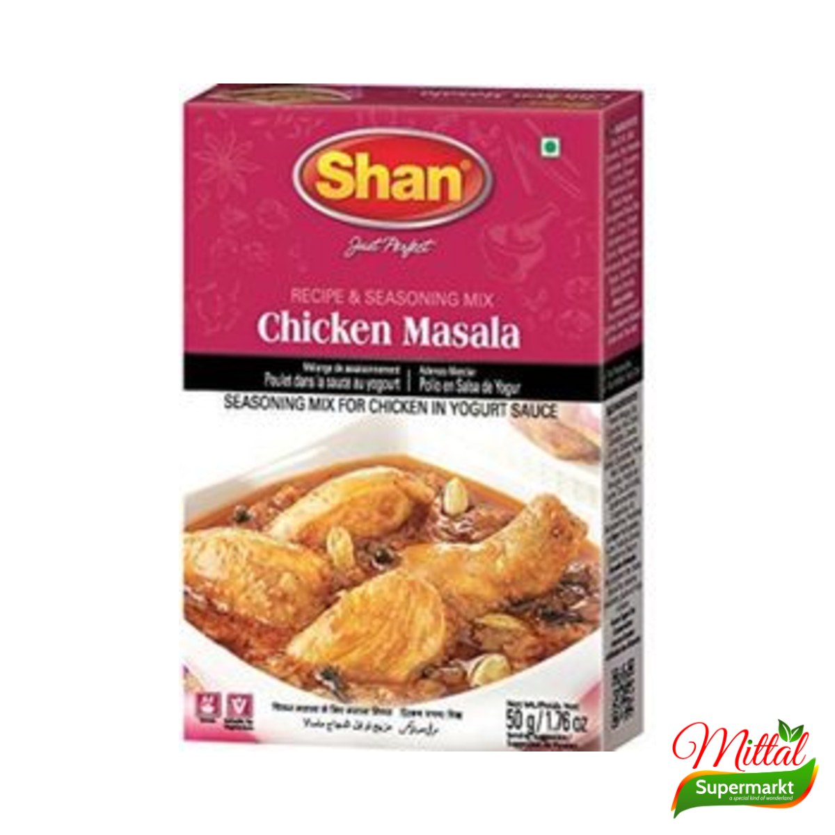 Shan Chicken Masala, Kruidenmix voor Kipcurry (Chicken Masala)