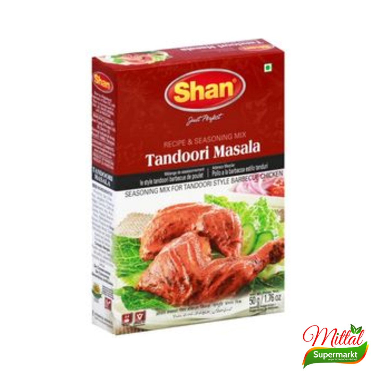 Shan Tandoori Chicken Masala, Kruidenmix voor Tandoori Marinade (Tandoori Masala)