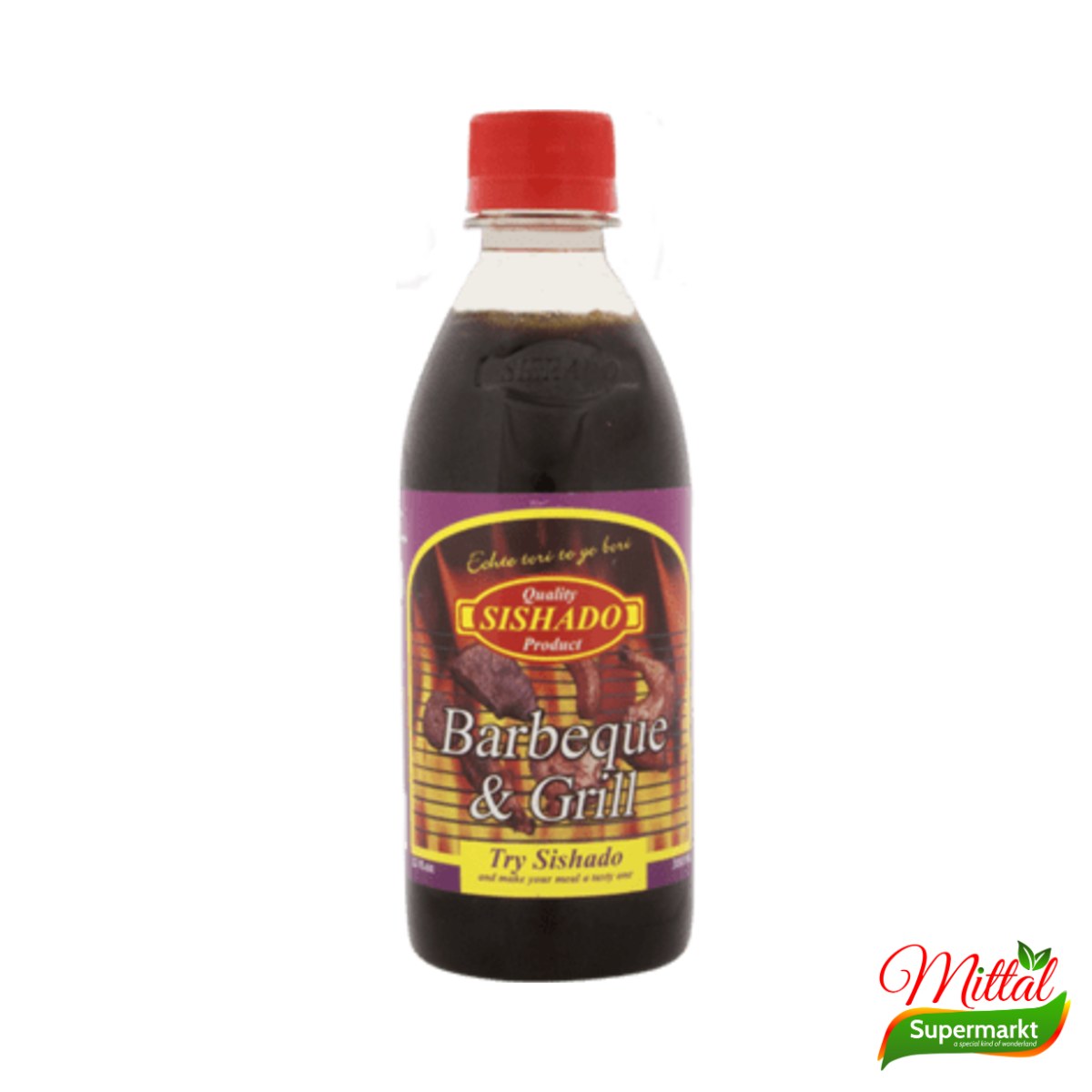 Sishado BBQ Marinade 350ml, Rokerige Barbecuemarinade (BBQ Marinade)