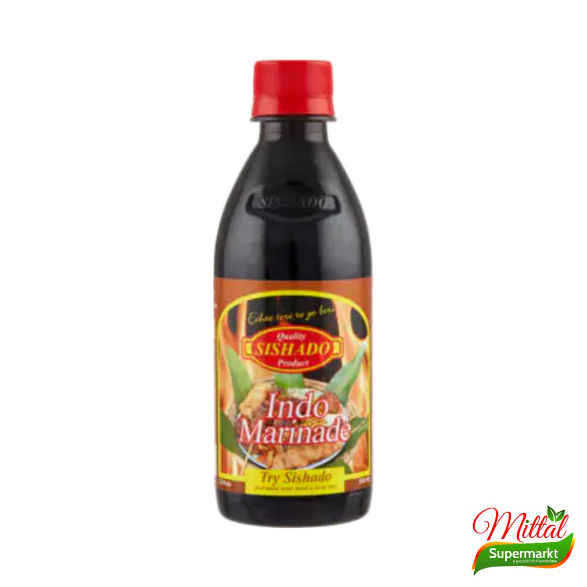 Sishado Indo Marinade 350ml, Ketjapmarinade met Knoflook en Gember (Indo Marinade)