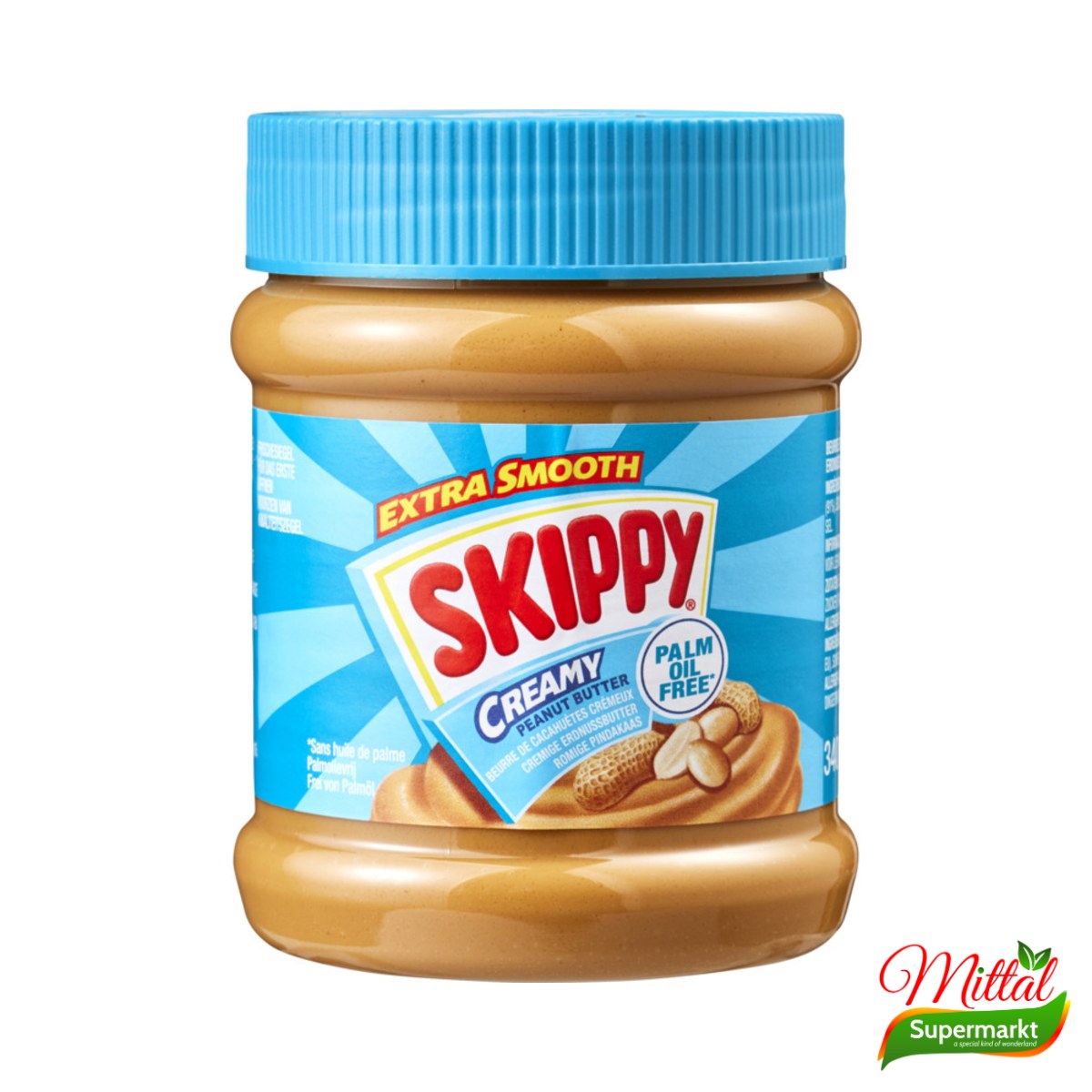 Skippy Creamy 340g, Romige Pindakaas (Creamy Peanut Butter)