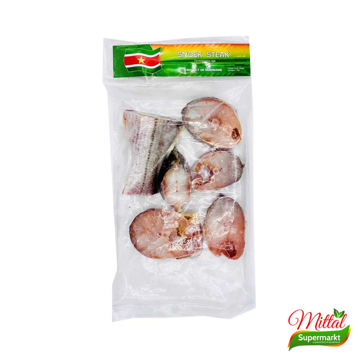 Snoek Steak 1kg, Vismoten Diepvries (Snoek Fish Steaks)
