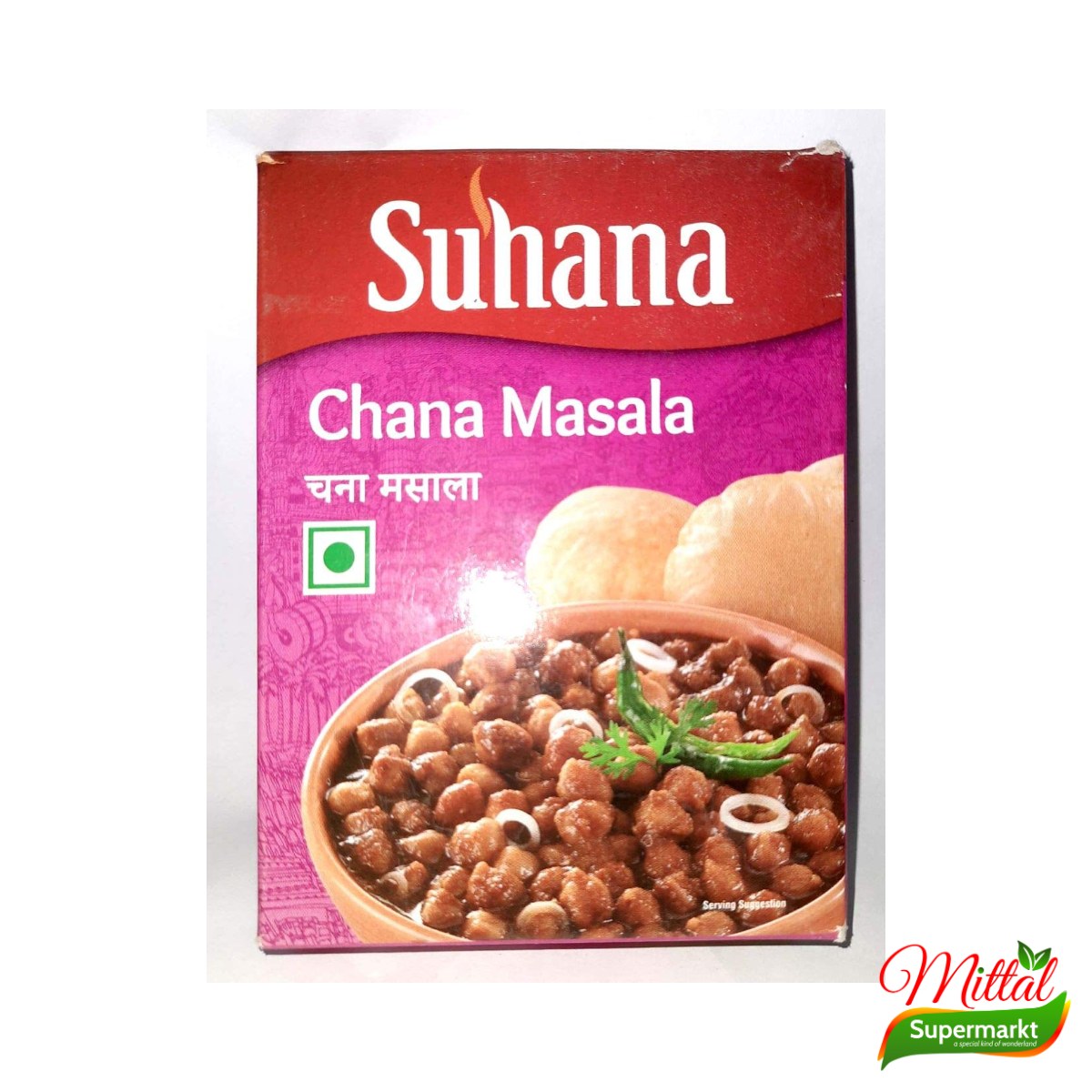 Suhana Chana Masala, Kruidenmix voor Kikkererwtencurry (Chana Masala)