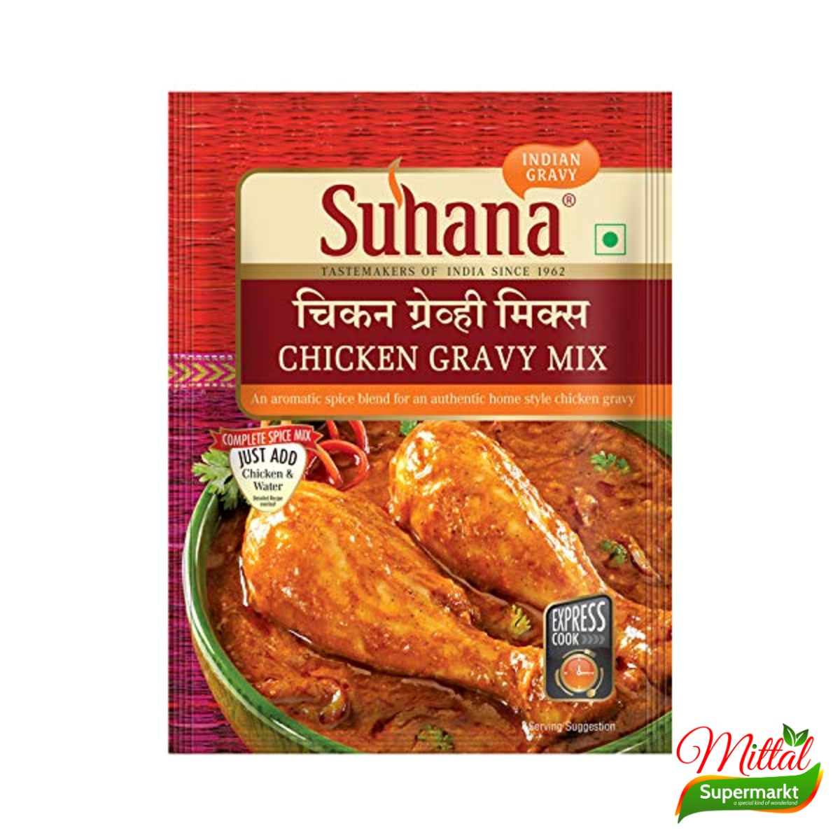 Suhana Chicken Curry Mix, Kruidenmix voor Kipcurry (Chicken Masala)